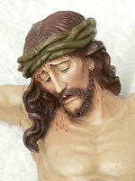 Christuskörper für Wegekreuz, coloriert oder in Holzton,in wetterfester Ausführung
Kopfbild von K 853-100